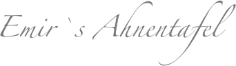 Emir `s Ahnentafel
